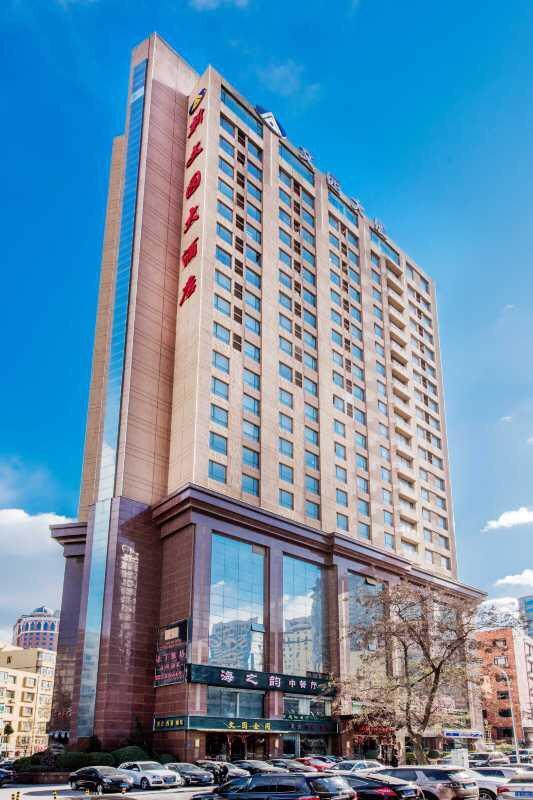 Dalian New Garden Hotel Exterior foto