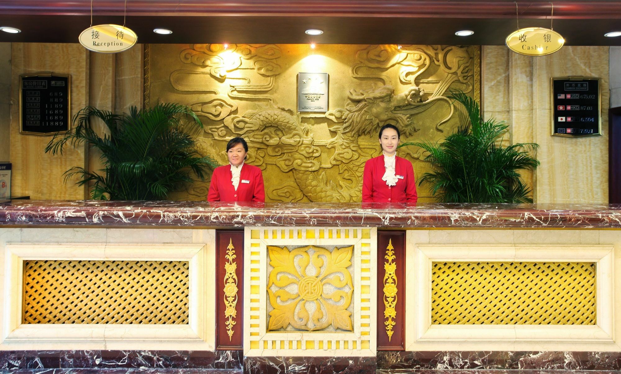 Dalian New Garden Hotel Exterior foto